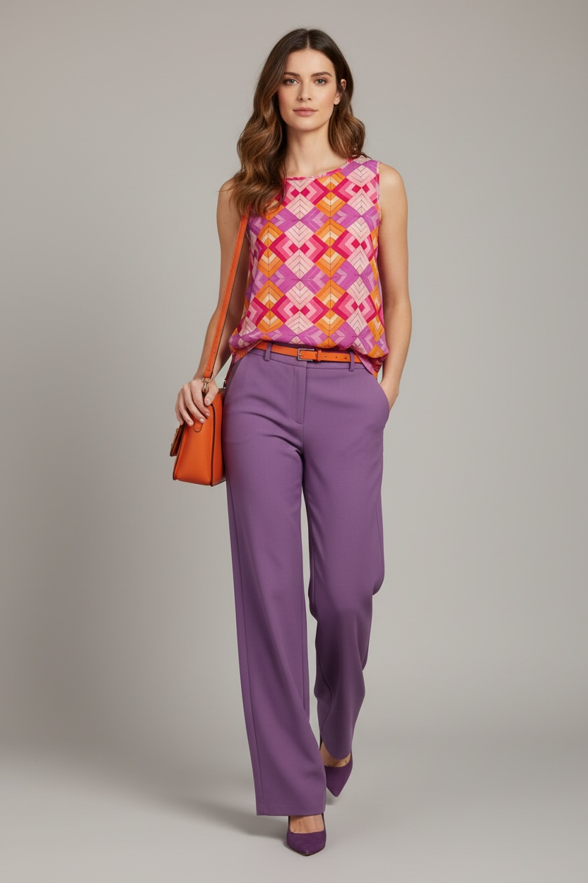 Anlyta - Τοπ Tally Candy Fuchsia