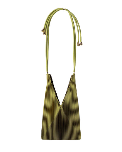 Multitudes - Τσάντα Baby Bag Πλισέ από Σατέν «Woodbine» 17x28 εκ.