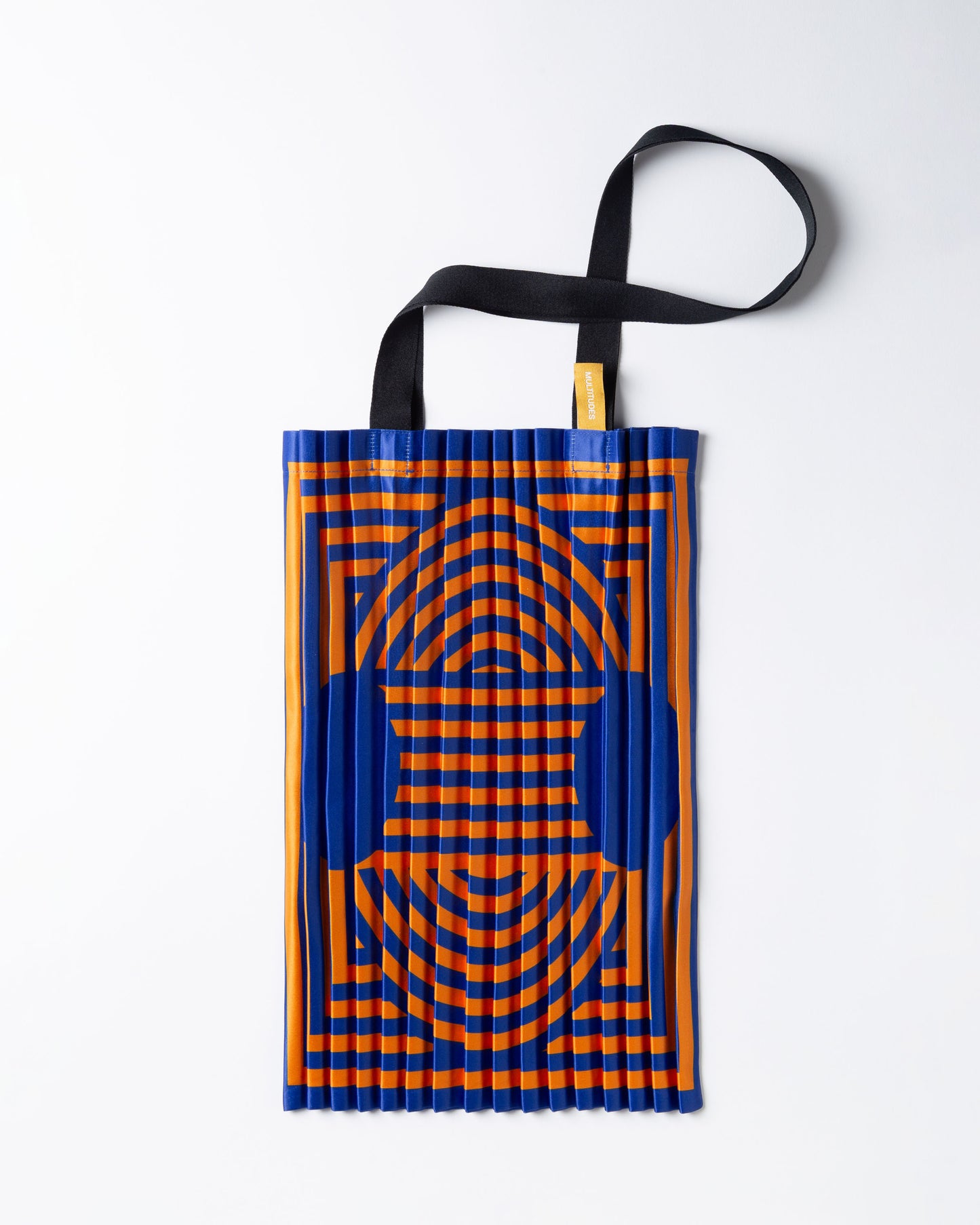 Multitudes - Τσάντα Tote Πλισέ από Σατέν «Marzamemi» 40x48 εκ.