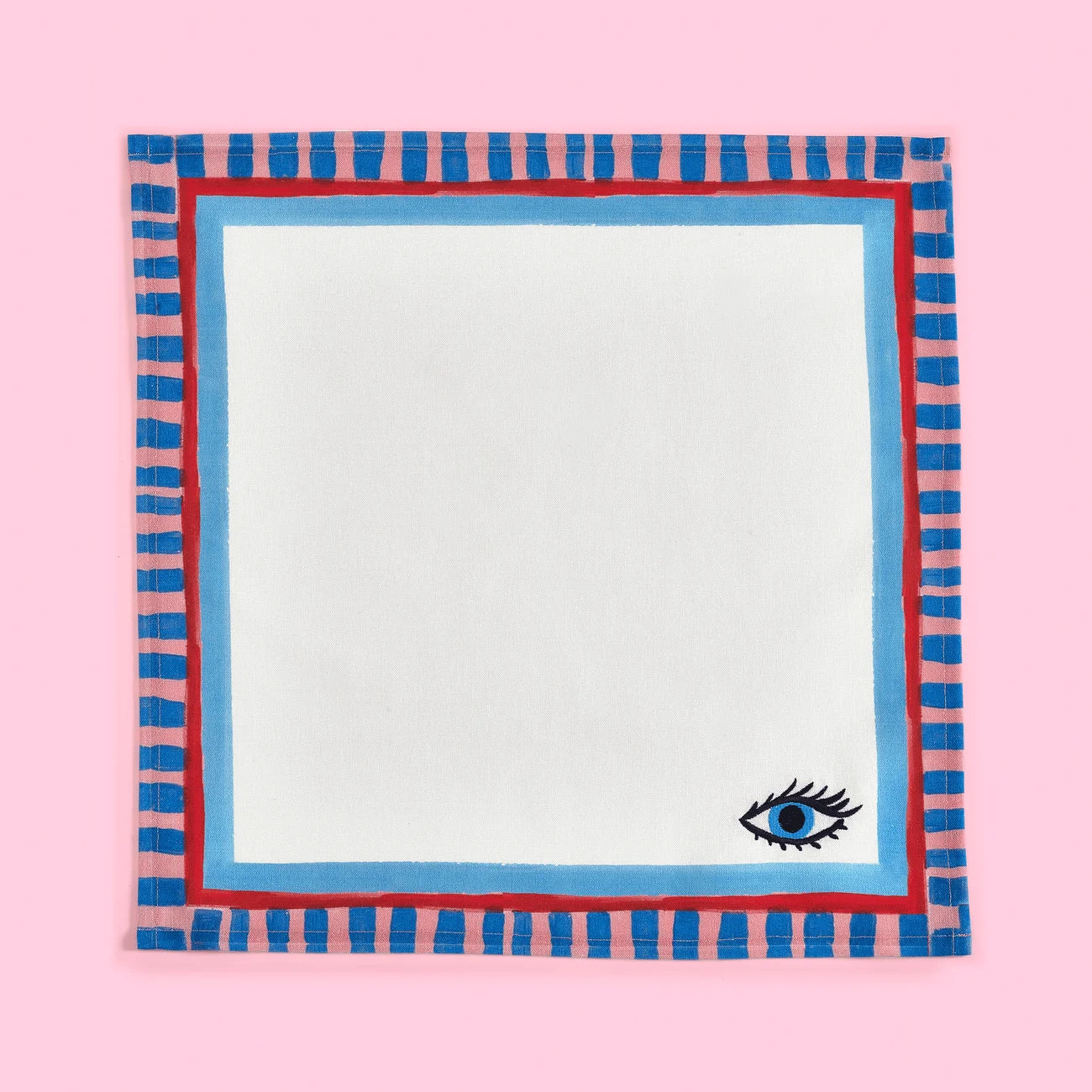 Eleanor Bowmer- Σετ 4 Βαμβακερές Πετσέτες Φαγητού "Electric Coast Icons" 45x45cm