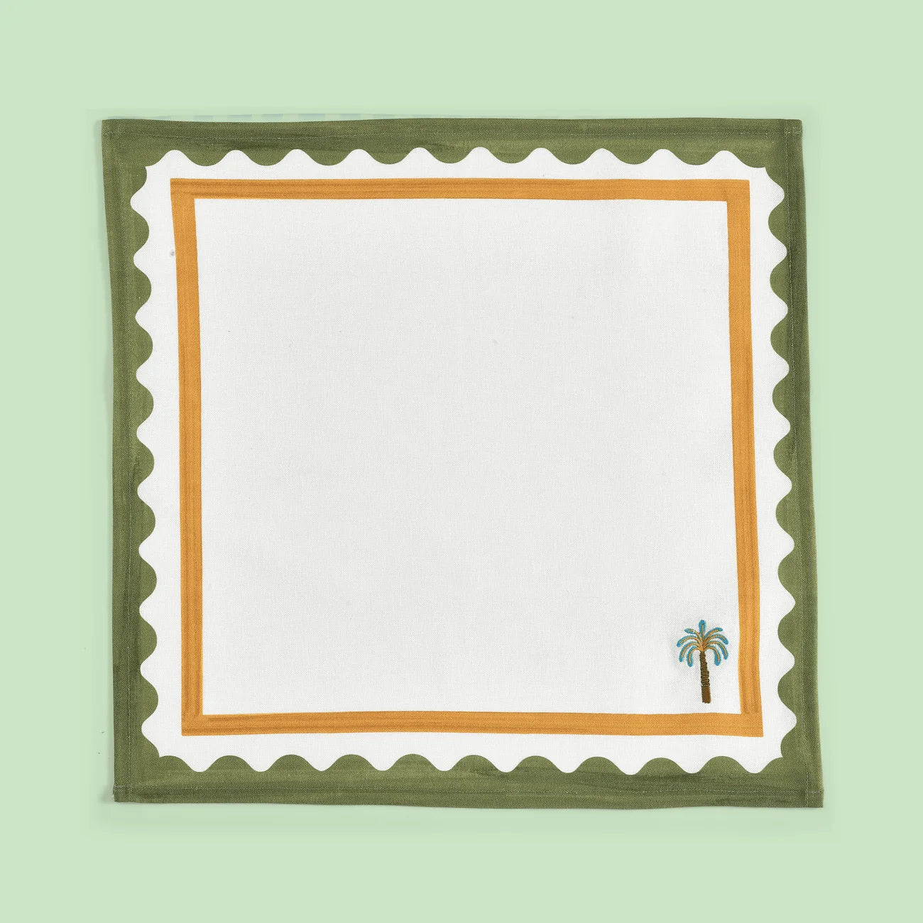Eleanor Bowmer- Σετ 4 Βαμβακερές Πετσέτες Φαγητού "Electric Coast Icons" 45x45cm