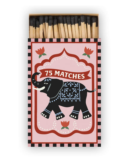 Paddywax A dopo Elephant - Κεραμικό κερί σόγιας, Tobacco Vanilla 226gr & Σπίρτα 75 τεμ