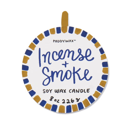 Paddywax A dopo Eye - Κεραμικό κερί σόγιας, Incense & Smoke 226gr & Σπίρτα 75 τεμ