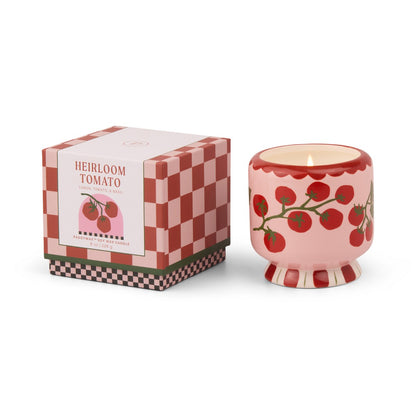 Paddywax A Dopo Heirloom Tomato - Κεραμικό κερί σόγιας, Tomato Vine 226gr & Σπίρτα 75 τεμ
