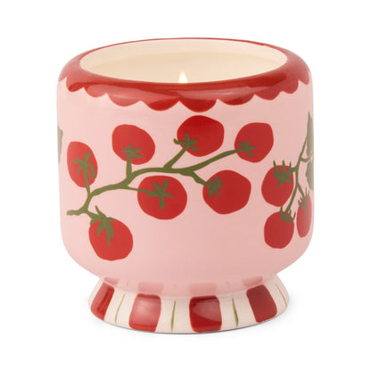 Paddywax A Dopo Heirloom Tomato - Κεραμικό κερί σόγιας, Tomato Vine 226gr & Σπίρτα 75 τεμ