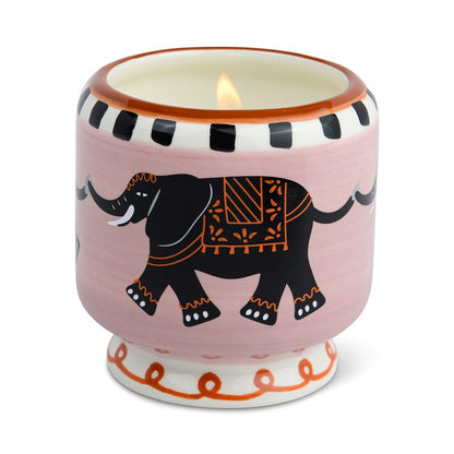 Paddywax A dopo Elephant - Κεραμικό κερί σόγιας, Tobacco Vanilla 226gr & Σπίρτα 75 τεμ