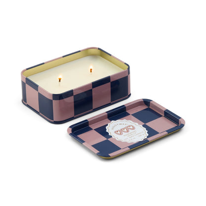 Paddywax A dopo Hearts κερί σόγιας μεταλλικό δοχείο, Rosewood Vanilla 184gr