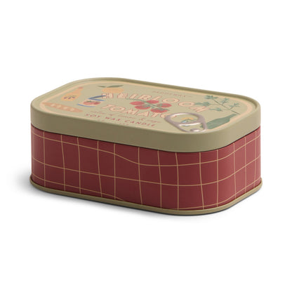 Paddywax Bistro Heirloom Tomato - Φυτικό Κερί 127gr σε μεταλλικό δοχείο-κονσέρβα Tomato