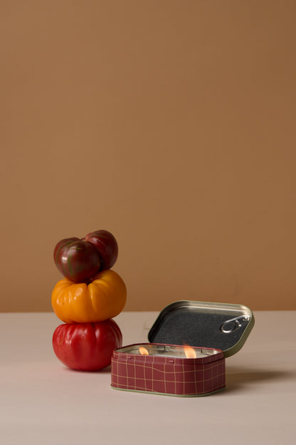 Paddywax Bistro Heirloom Tomato - Φυτικό Κερί 127gr σε μεταλλικό δοχείο-κονσέρβα Tomato