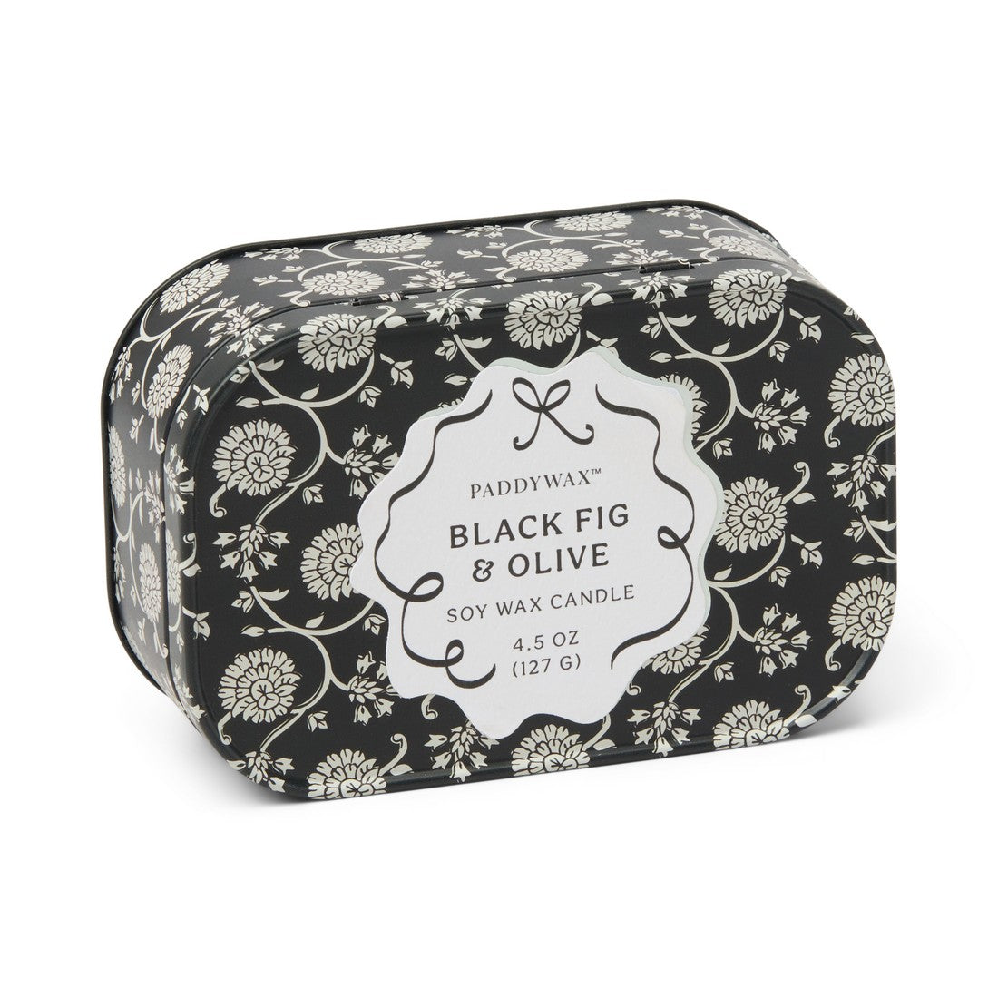 Paddywax Cherie - Black Fig & Olive Φυτικό Κερί 127gr σε μεταλλικό δοχείο-κονσέρβα