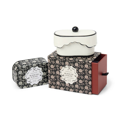 Paddywax Cherie - Black Fig & Olive Φυτικό Κερί 127gr σε μεταλλικό δοχείο-κονσέρβα