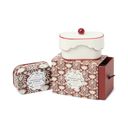 Paddywax Cherie - French Linen & Orris Φυτικό Κερί 127gr σε μεταλλικό δοχείο-κονσέρβα