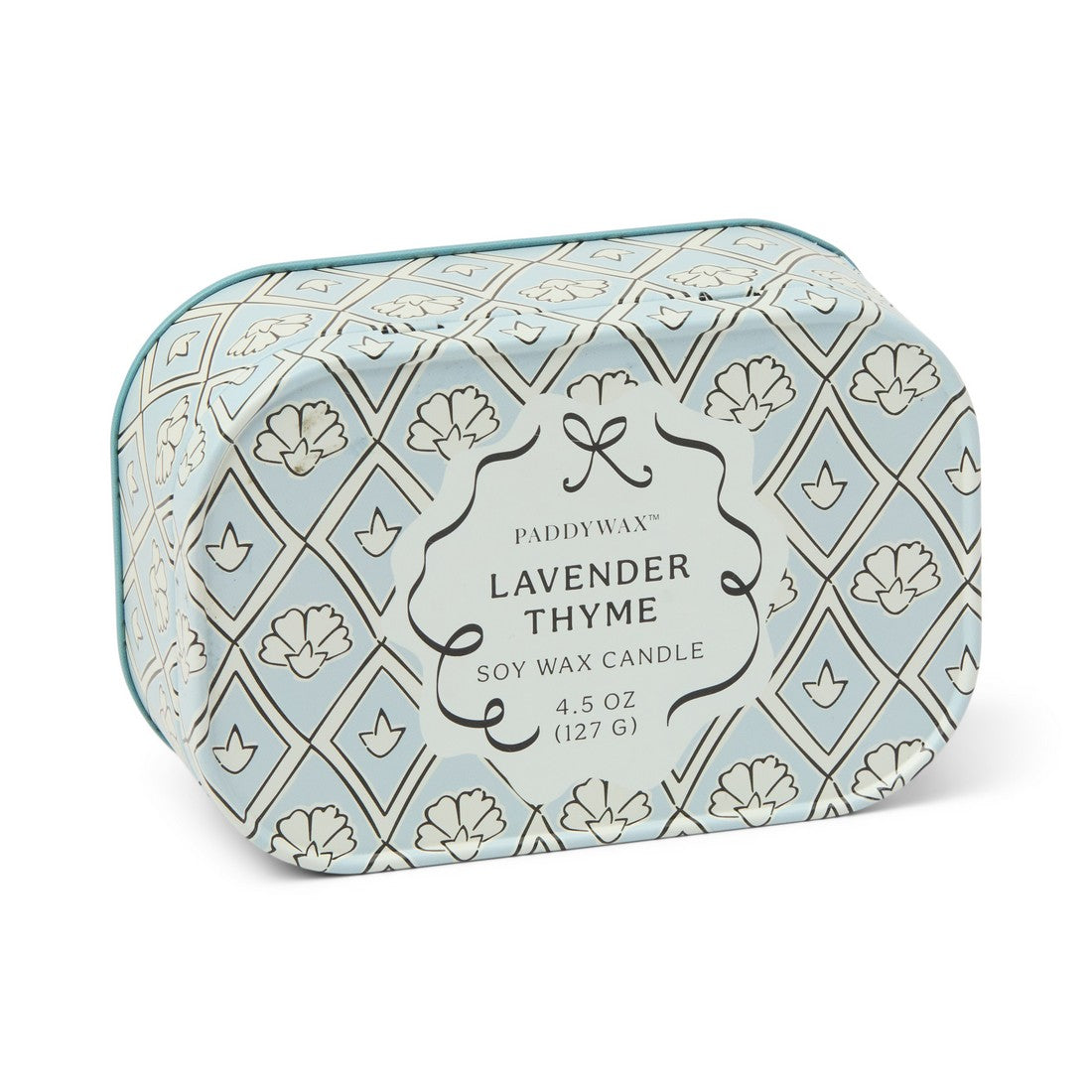 Paddywax Cherie - Lavender & Thyme Φυτικό Κερί 127gr σε μεταλλικό δοχείο-κονσέρβα