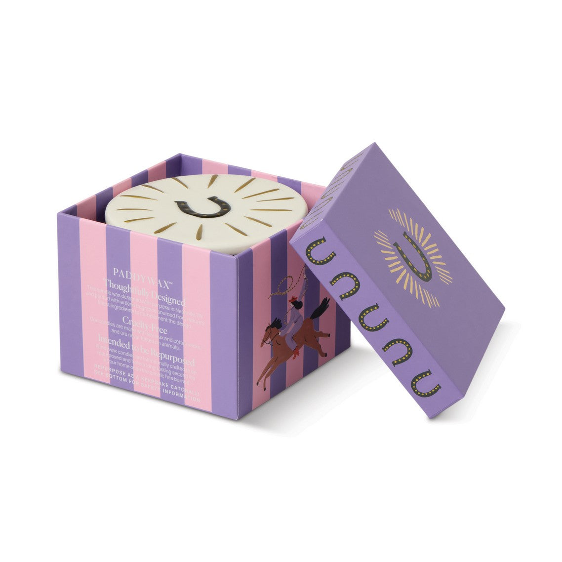 Paddywax Charmed Tabac & Pine - κερί σόγιας σε μαύρο γυάλινο δοχείο 226gr