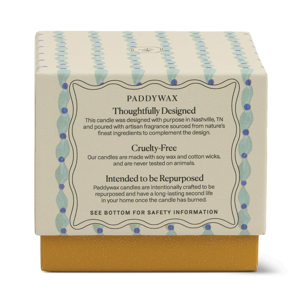 Paddywax Tulip - κερί σόγιας σε γυάλινο δοχείο, Wisteria & Willow 155gr