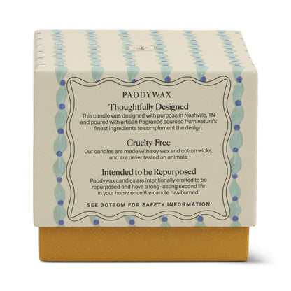 Paddywax Tulip - κερί σόγιας σε γυάλινο δοχείο, Wisteria & Willow 155gr