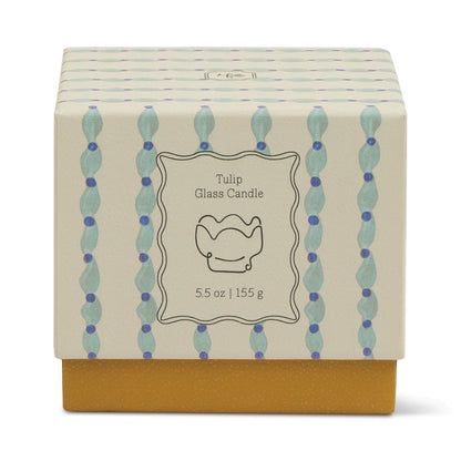 Paddywax Tulip - κερί σόγιας σε γυάλινο δοχείο, Wisteria & Willow 155gr