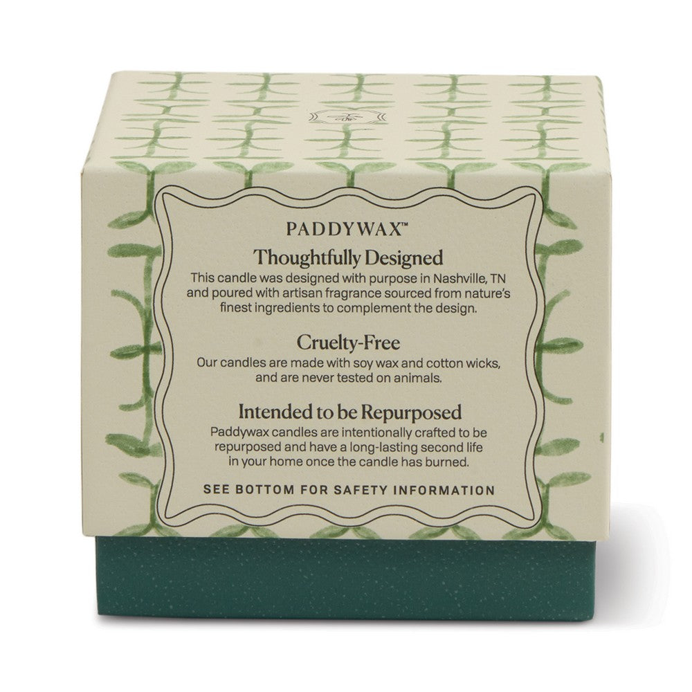Paddywax Tulip - κερί σόγιας σε γυάλινο δοχείο, Verbena & Lemongrass 155gr