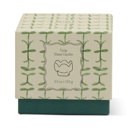 Paddywax Tulip - κερί σόγιας σε γυάλινο δοχείο, Verbena & Lemongrass 155gr