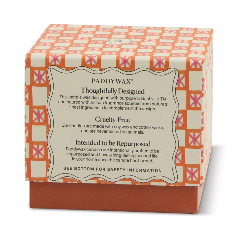 Paddywax Tulip - κερί σόγιας σε γυάλινο δοχείο, Cactus Flower 155gr