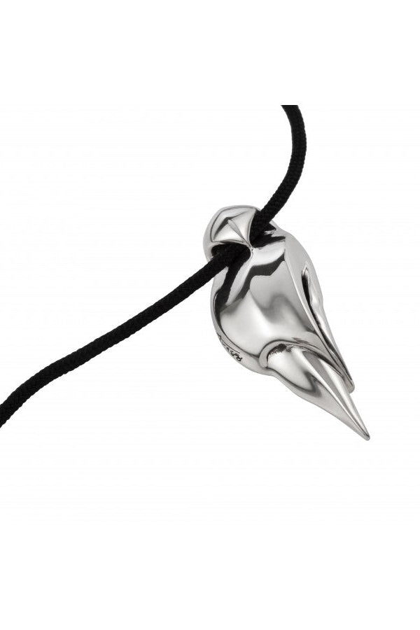 Ava88 - Ασημένιο 925 Unisex Κολιέ με Μοντέρνο Γλυπτό Μενταγιόν Hawk