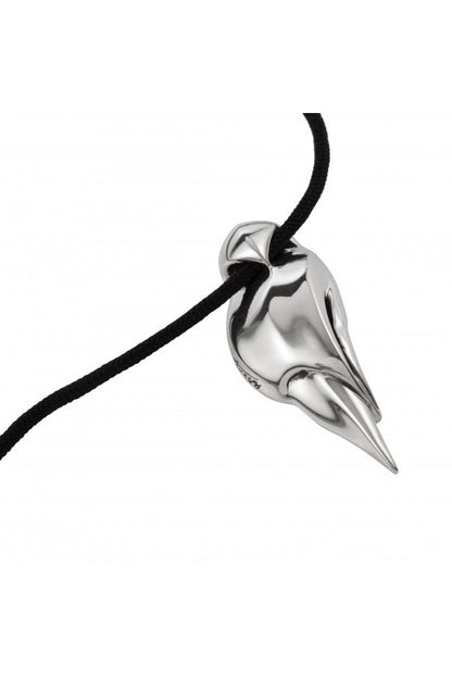 Ava88 - Ασημένιο 925 Unisex Κολιέ με Μοντέρνο Γλυπτό Μενταγιόν Hawk