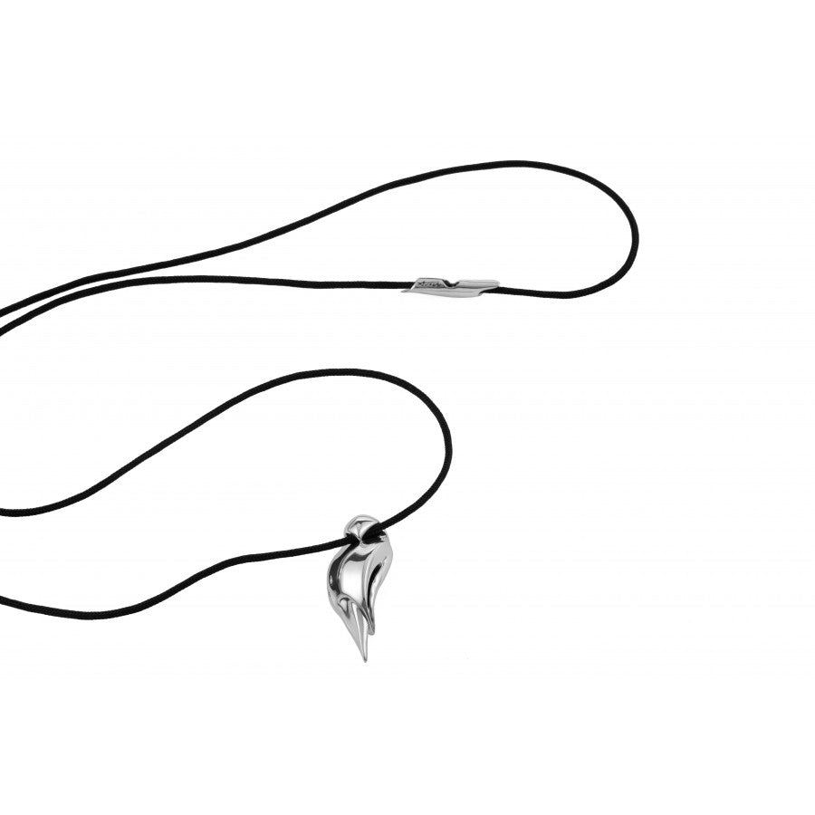 Ava88 - Ασημένιο 925 Unisex Κολιέ με Μοντέρνο Γλυπτό Μενταγιόν Hawk