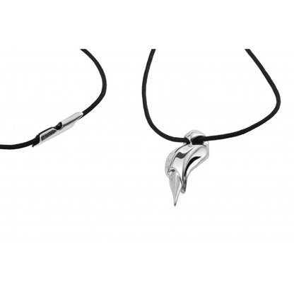 Ava88 - Ασημένιο 925 Unisex Κολιέ με Μοντέρνο Γλυπτό Μενταγιόν Hawk