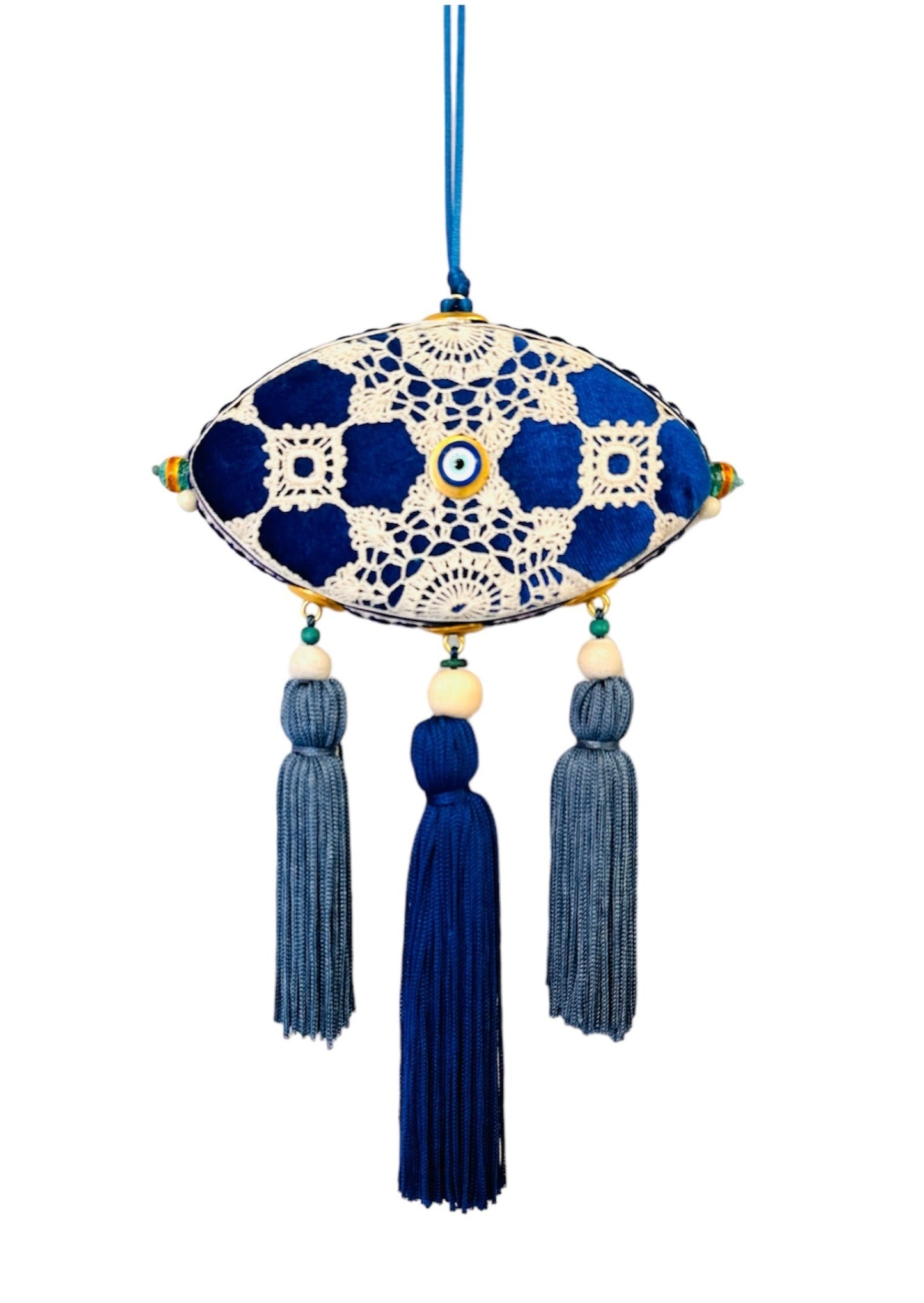 Kabiadesign - Χειροποίητο Διακοσμητικό Γούρι με Φούντες 11