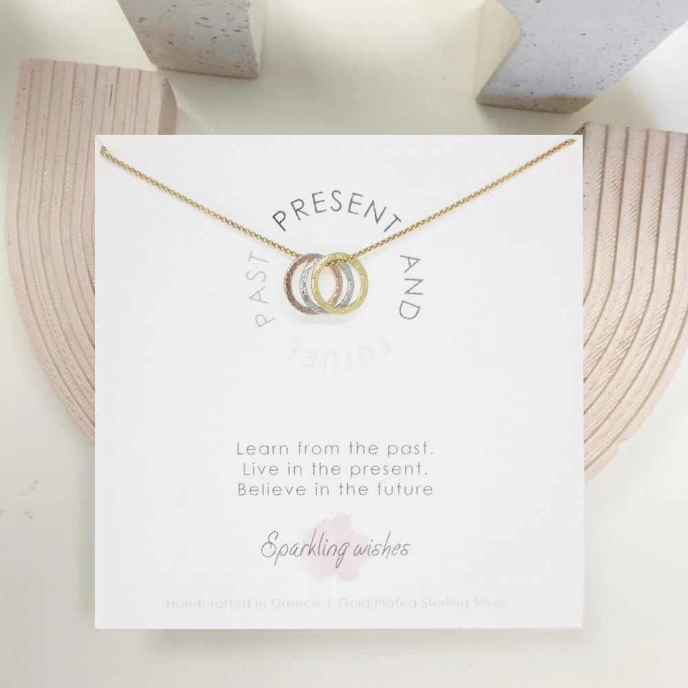 Sparkling Wishes - Κολιέ Past Present Future